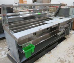 Stainless Steel Subway Refrigerator/ Sandwich Bar with Hot Soup Bar