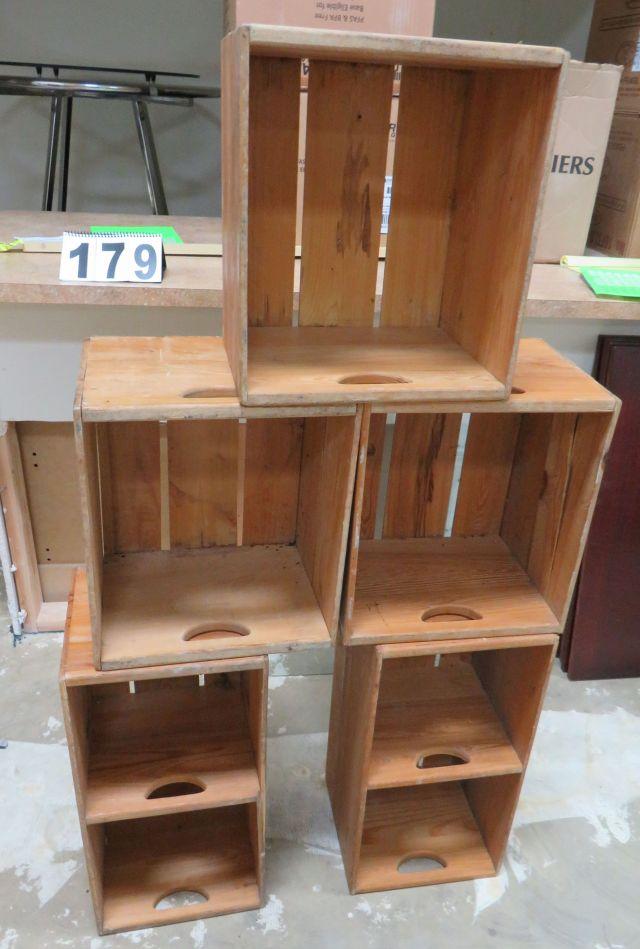 Wood Crates 14"x 16"x 11.5"