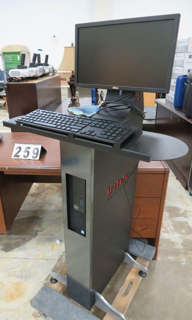 Dell PC & Monitor System in Intec Module Stand