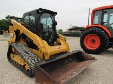 4608 289D3 CAT SKID STEER C/A W/17'' TRACKS 2 SPEED 831HRS S/N:CAT0289DEJX910622