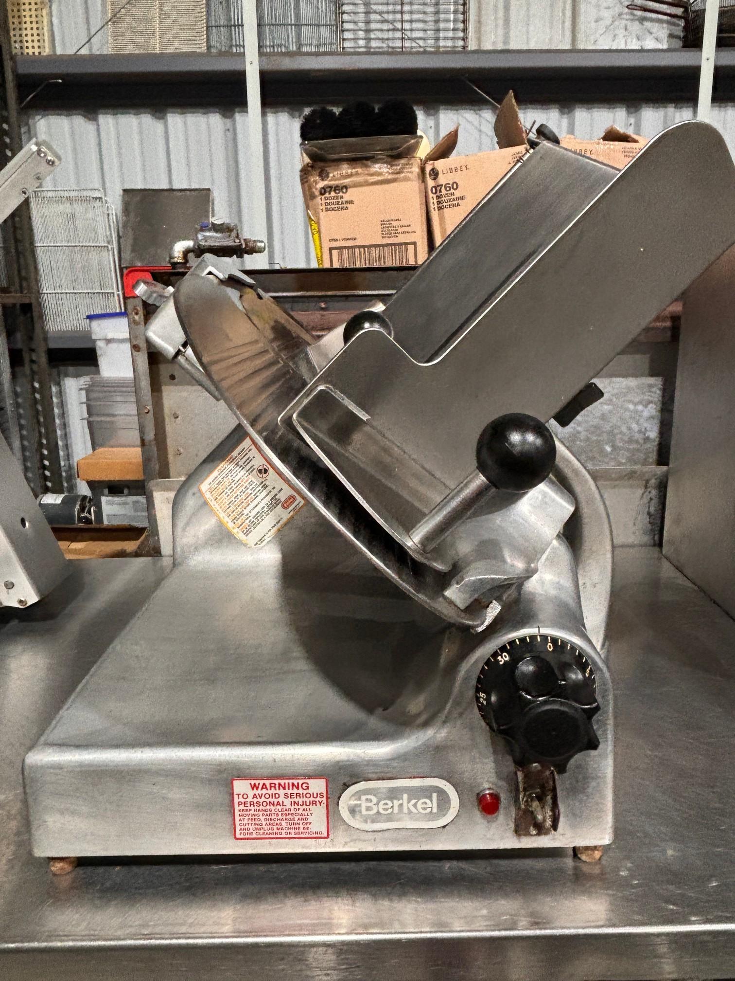 Berkel 12" Countertop Meat and Deli Slicer