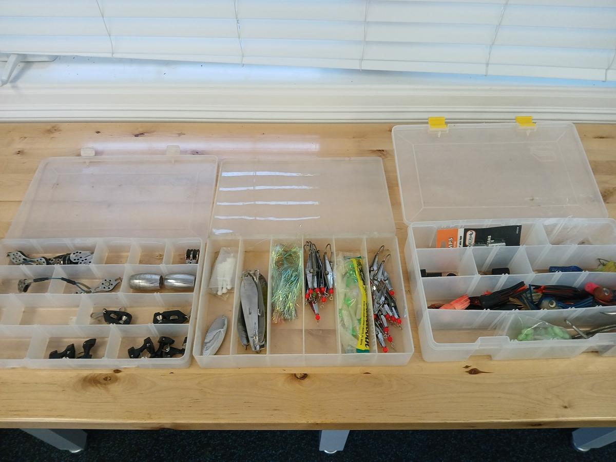 Deep Sea Fishing Lures / Spoons / Tackle Boxes & More