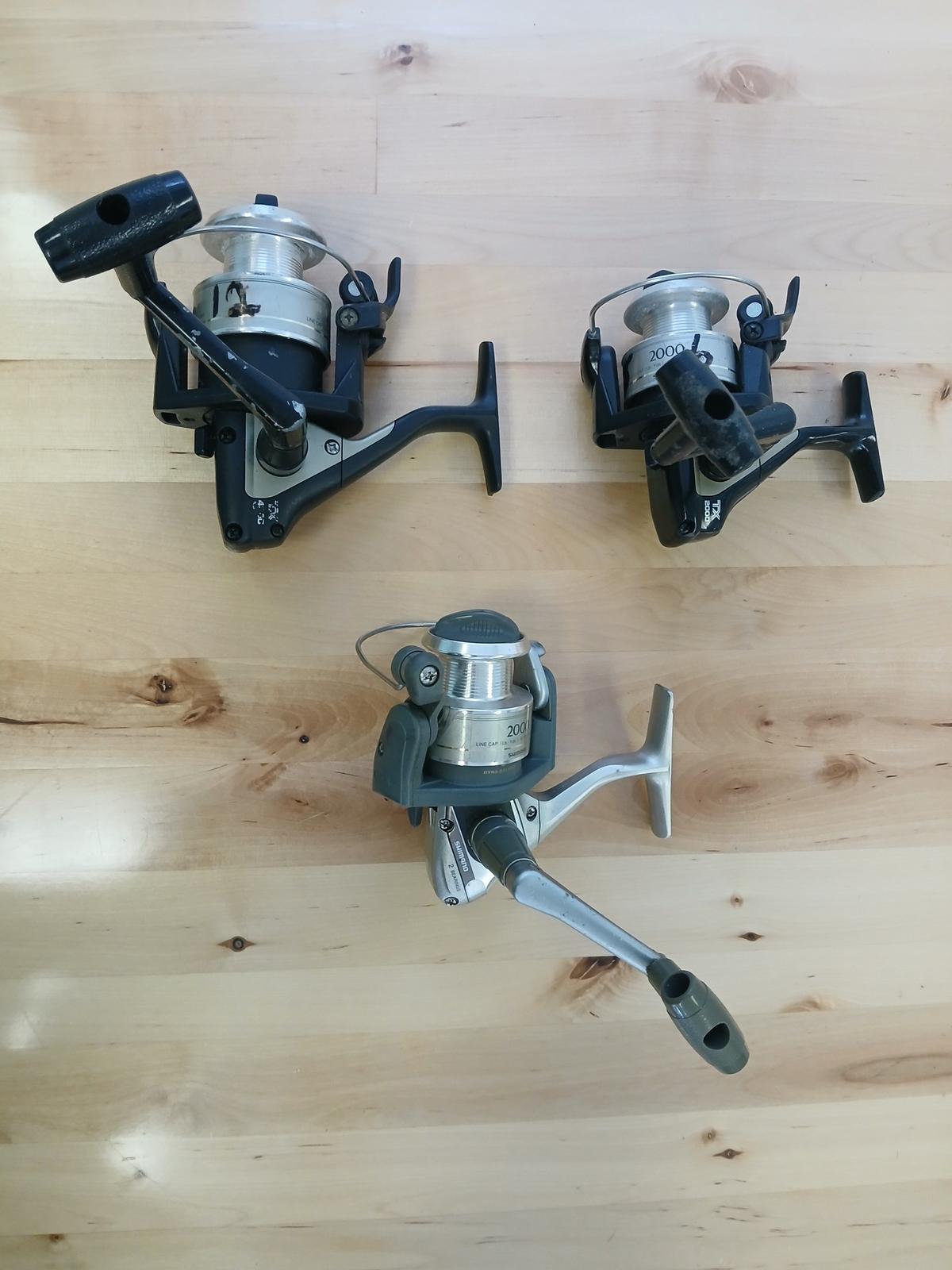 SHIMANO Fishing Reel / Spinning Reel Made by SHIMANO - (2) 2000 Reels & (1) 4000 Reel