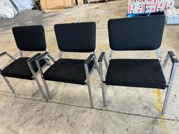 3 Waiting Room Seating Chairs