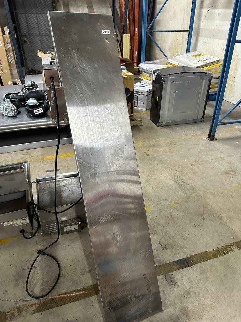 5 Foot Stainless Shelve