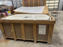 Apaiser Marble 69" x 39" Free Standing Bathtub