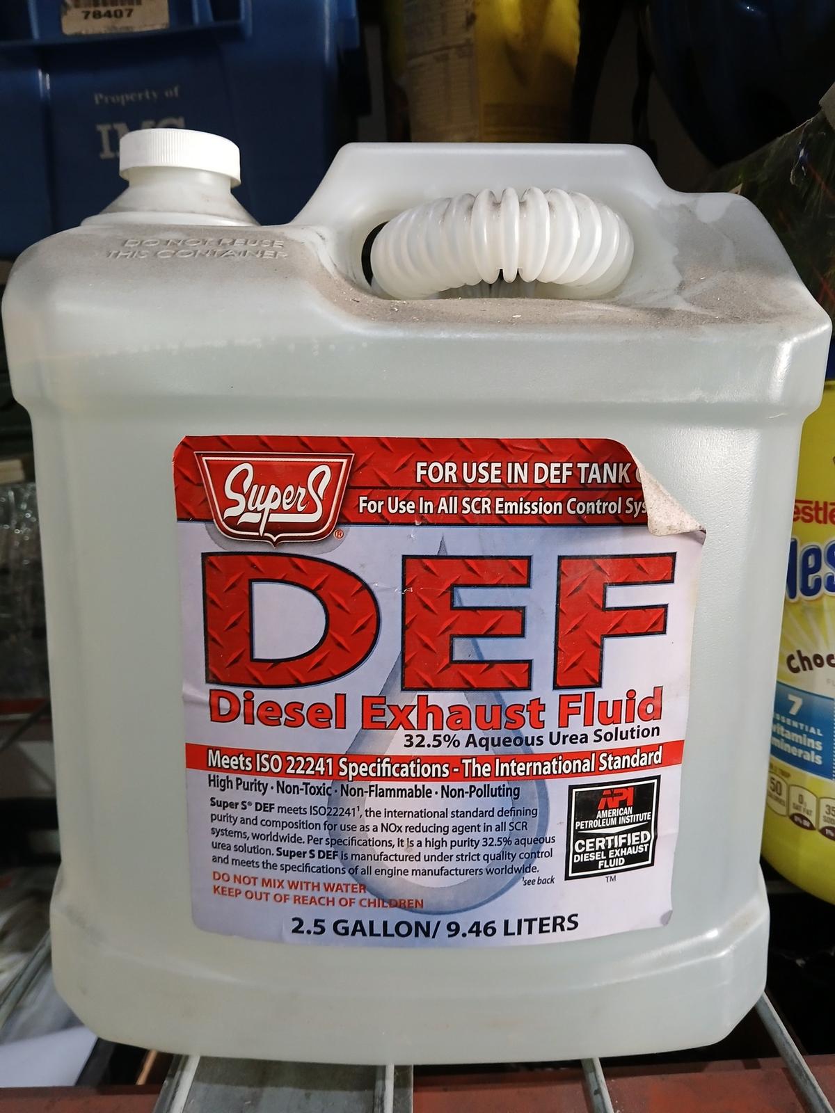 SUPER S DEF Siesel Exhaust Fluid / For SCR Emmissions Control