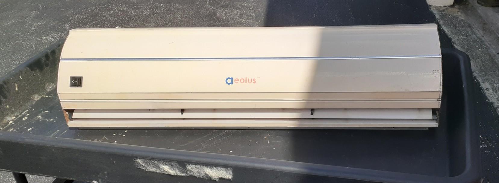 Aeolus Air Curtain -working