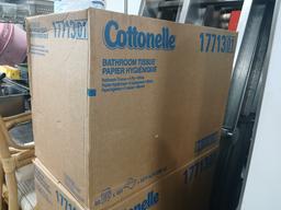 Case of Cottonelle Bathroom Tissue - Hapier Hygenique - Un Opened Case of Toilet Paper