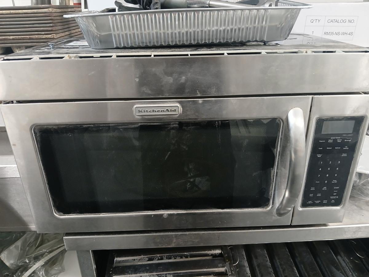 KITCHENAID Stainless Steel Microwave / Top Mount Stainless Steel Microwave