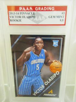 Victor Oladipo Orlando Magic 2013-14 Pinnacle ROOKIE #3 graded PAAS Gem Mint 9.5