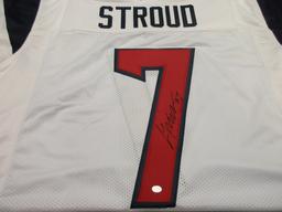 CJ Stroud of the Houston Texans signed autographed football jersey PAAS COA 783