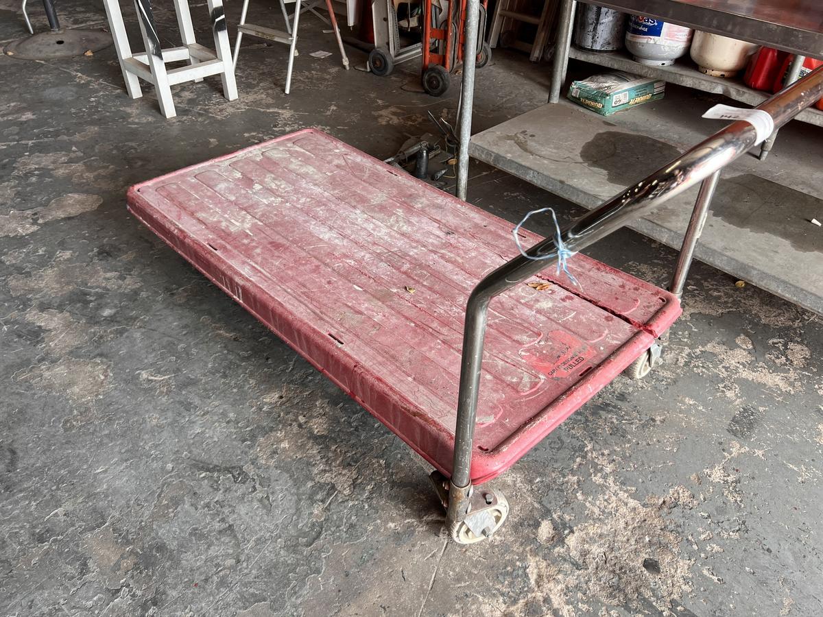 Red Shop Cart