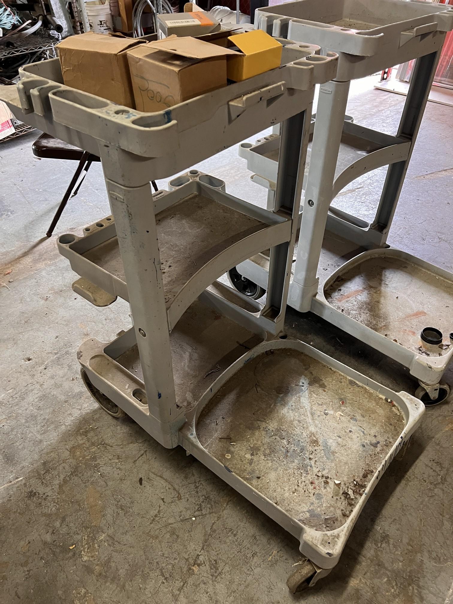 Cambro Maintenance Cart on Large Casters