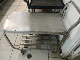 Rolling Utitilty Cart / metal Utility Cart on Casters - Please see pice for additional specs.