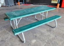 Picnic Bench 6 foot W/ Seat Plastic