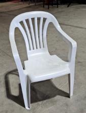 Chair Children White Plastic