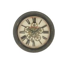 Stylish Vintage Themed Metal Wall Clock