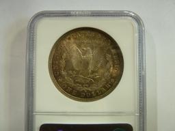 NGC GRADED MS62 1890-S MORGAN SILVER DOLLAR