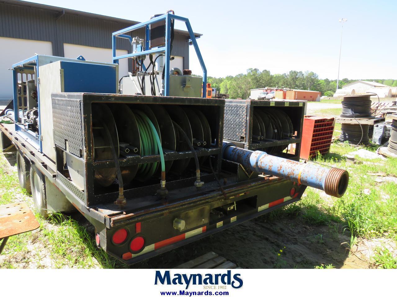 Advanced Manufacturing Trailer Mounted Pump System with Piping