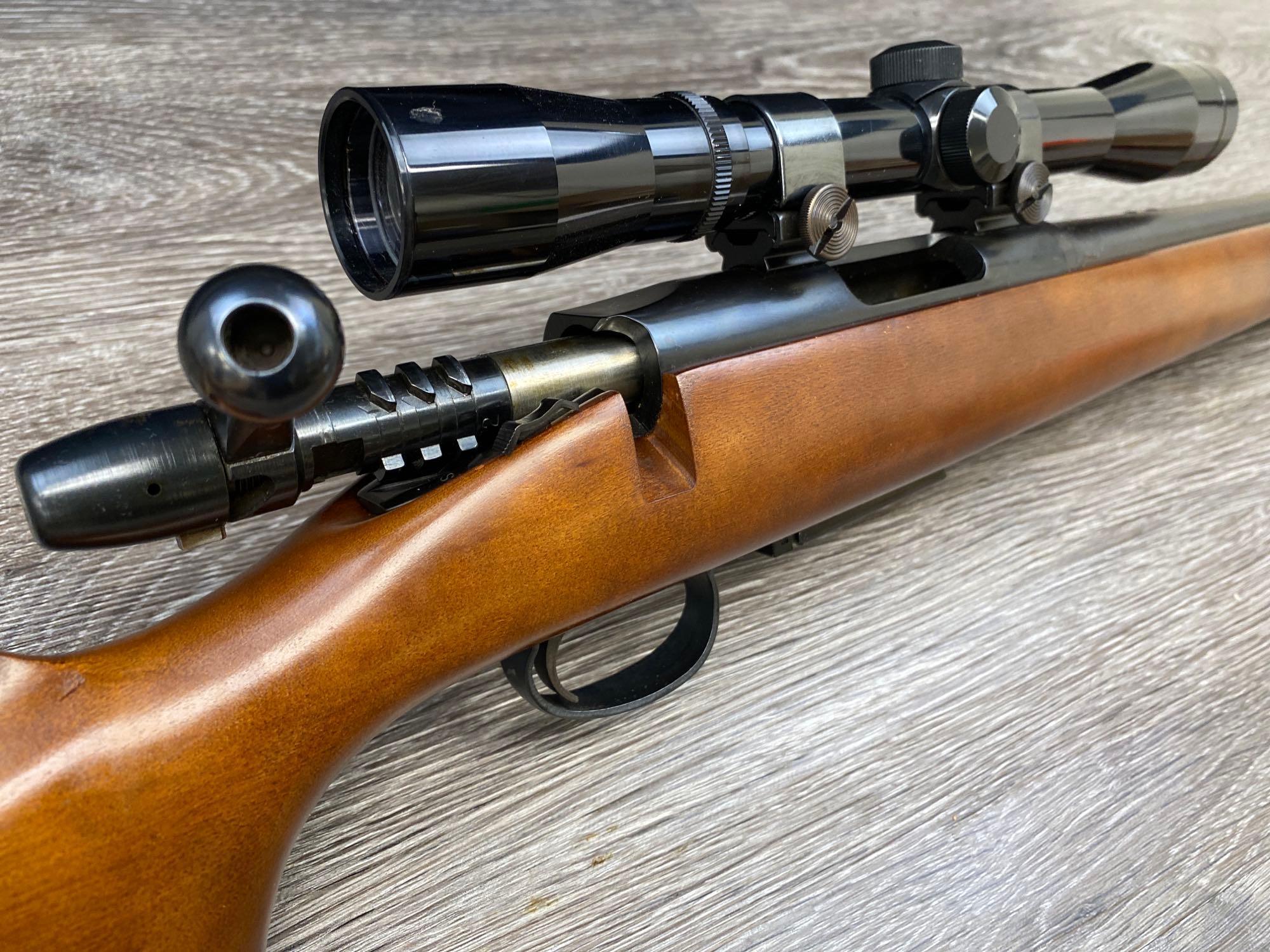 SCOPED REMINGTON MODEL 788 BOLT-ACTION SPORTING RIFLE .223 REM. CAL.