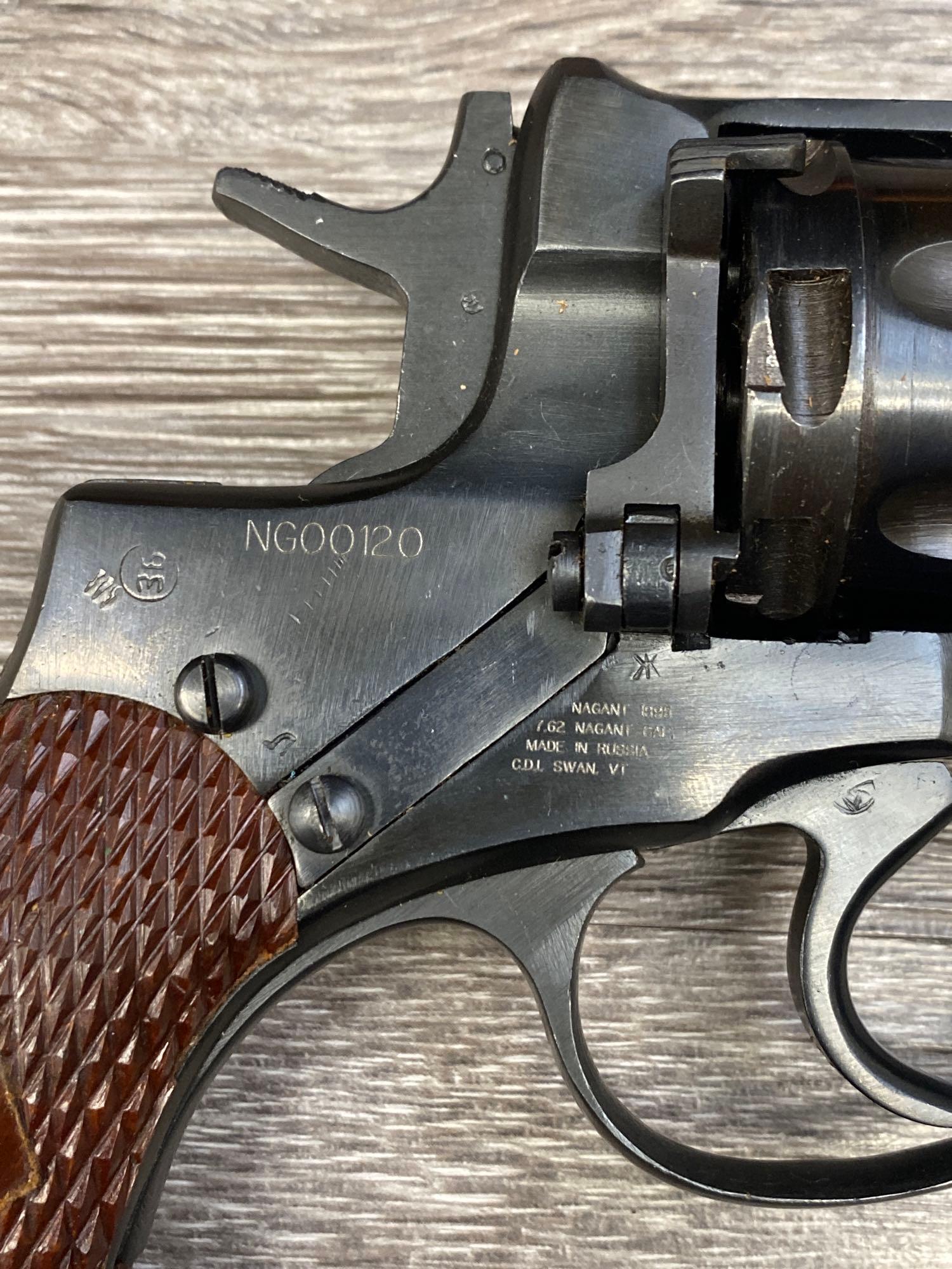 RUSSIAN NAGANT MODEL 1895 7.62MM DA REVOLVER