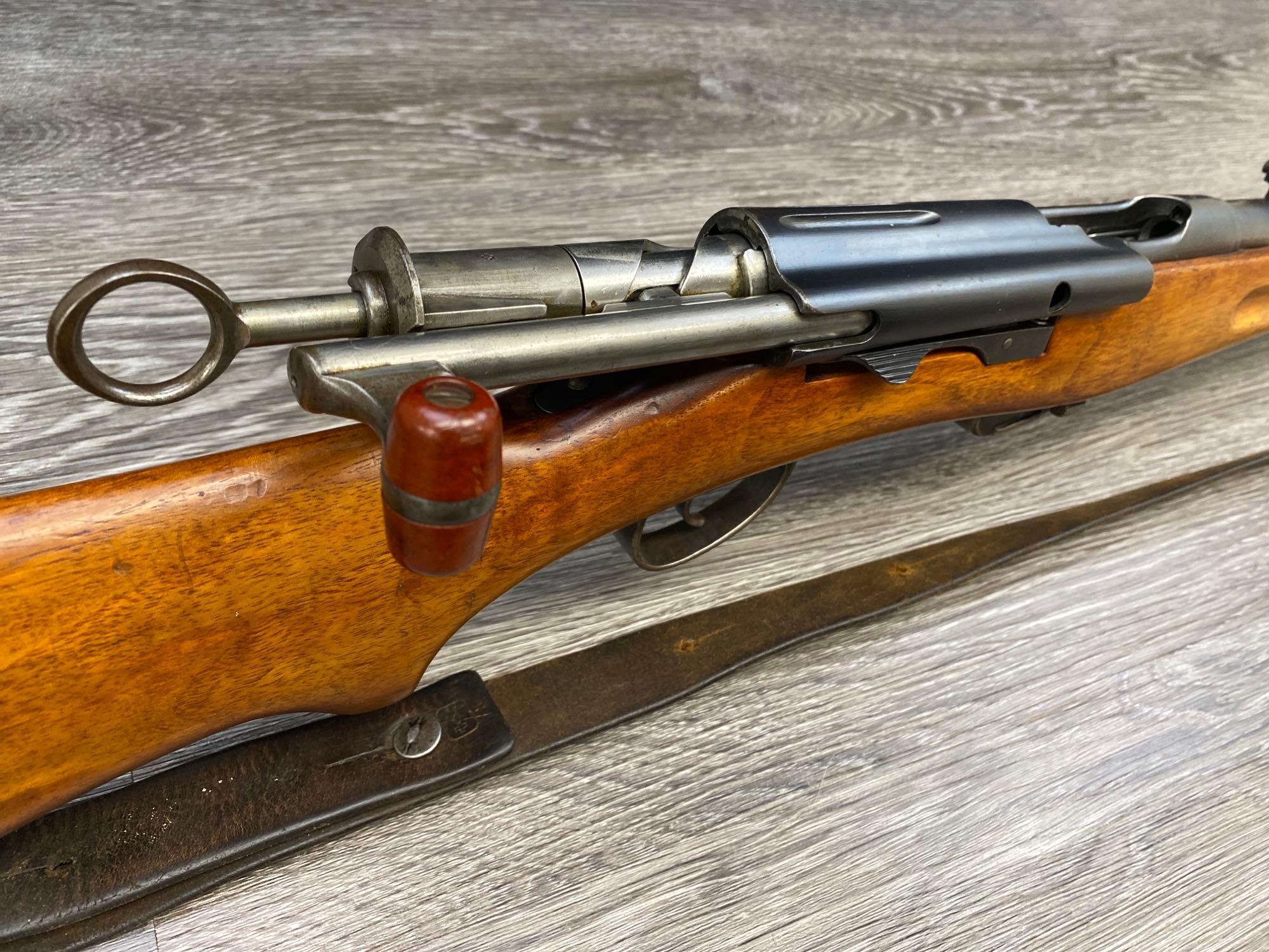 SCHMIDT-RUBIN MODEL K31 6.5MM CAL. STRAIGHT PULL BOLT-ACTION RIFLE