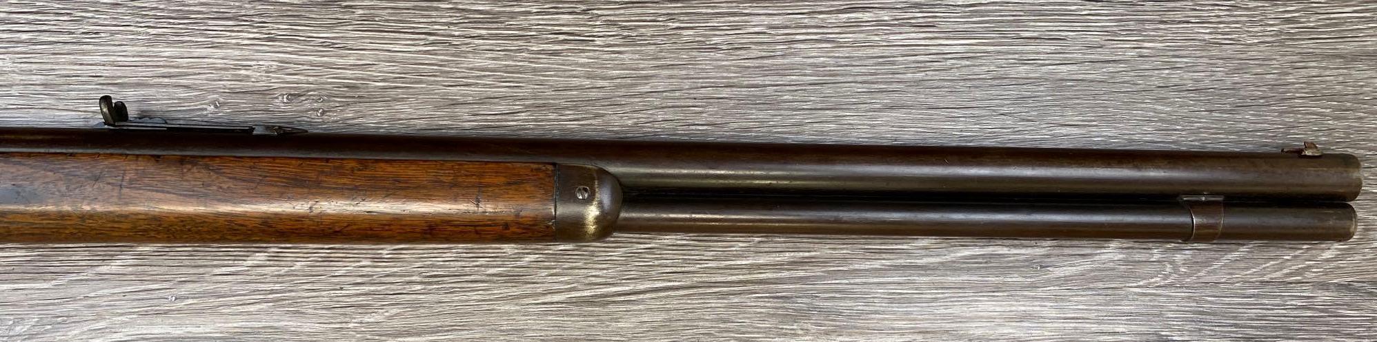 WINCHESTER MODEL 1873 .44 WCF CAL. LEVER-ACTION RIFLE SHORTENED TO 23" (CIRCA 1890).