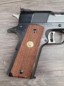 COLT MK IV SERIES 70 GOLD CUP NATIONA MATCH PISTOL .45ACP CALIBER.