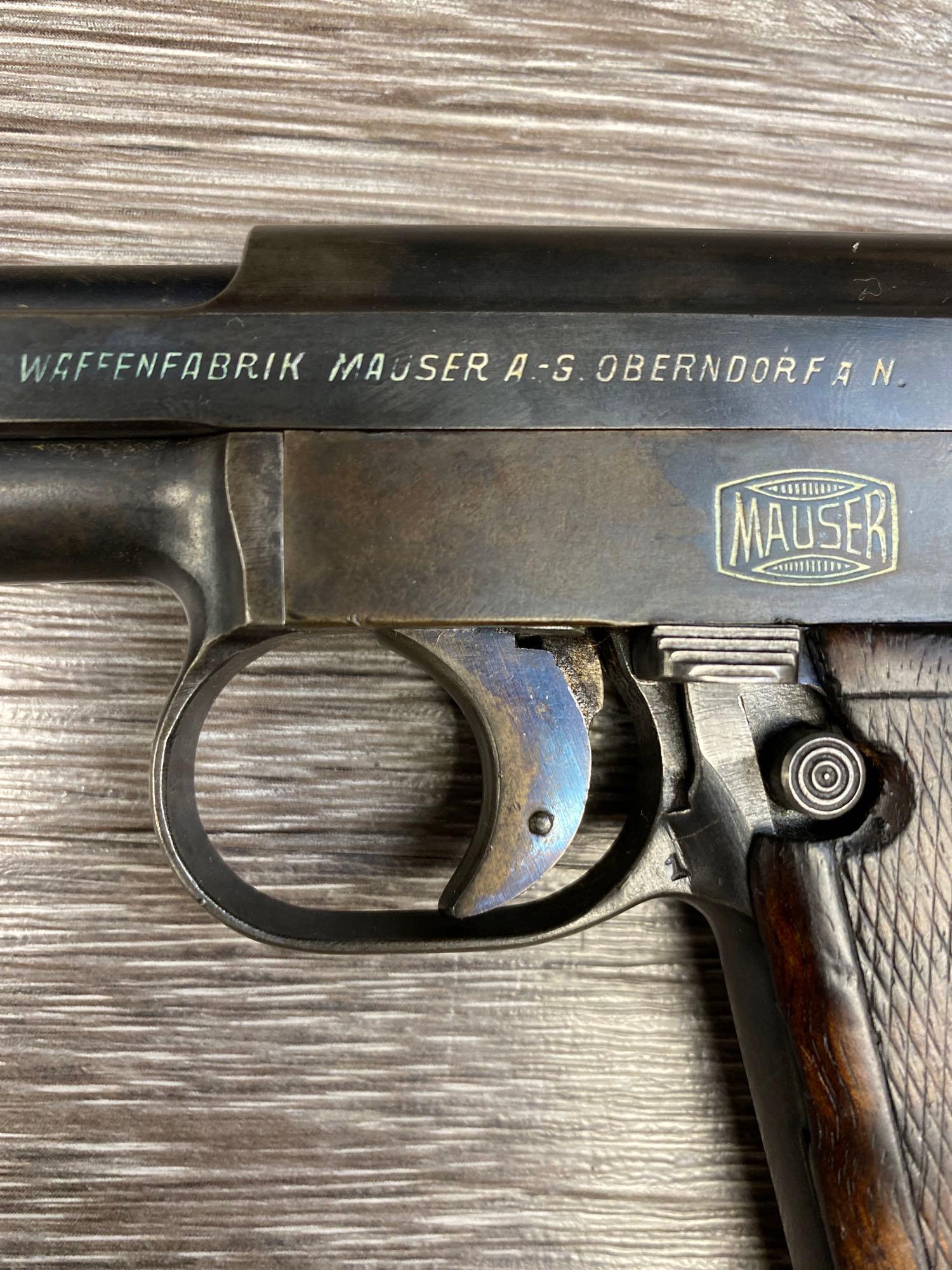 MAUSER MODEL 1910 SEMI-AUTOMATIC PISTOL 6.35MM (.25ACP)