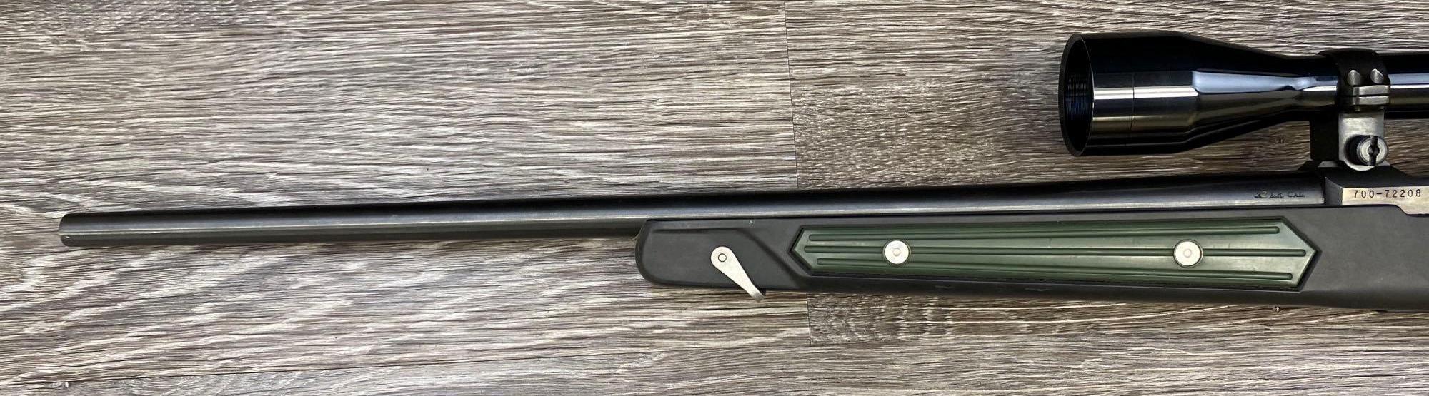 RUGER MODEL 77/22 ALL WEATHER BOLT-ACTION RIFLE .22LR W/ GREEN INSERTS & SCOPE