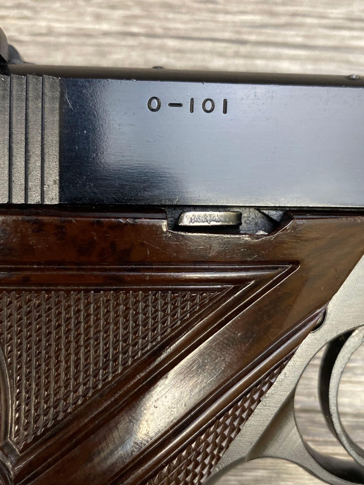 HIGH STANDARD OLYMPIC .22 SHORT SEMI-AUTOMATIC PISTOL