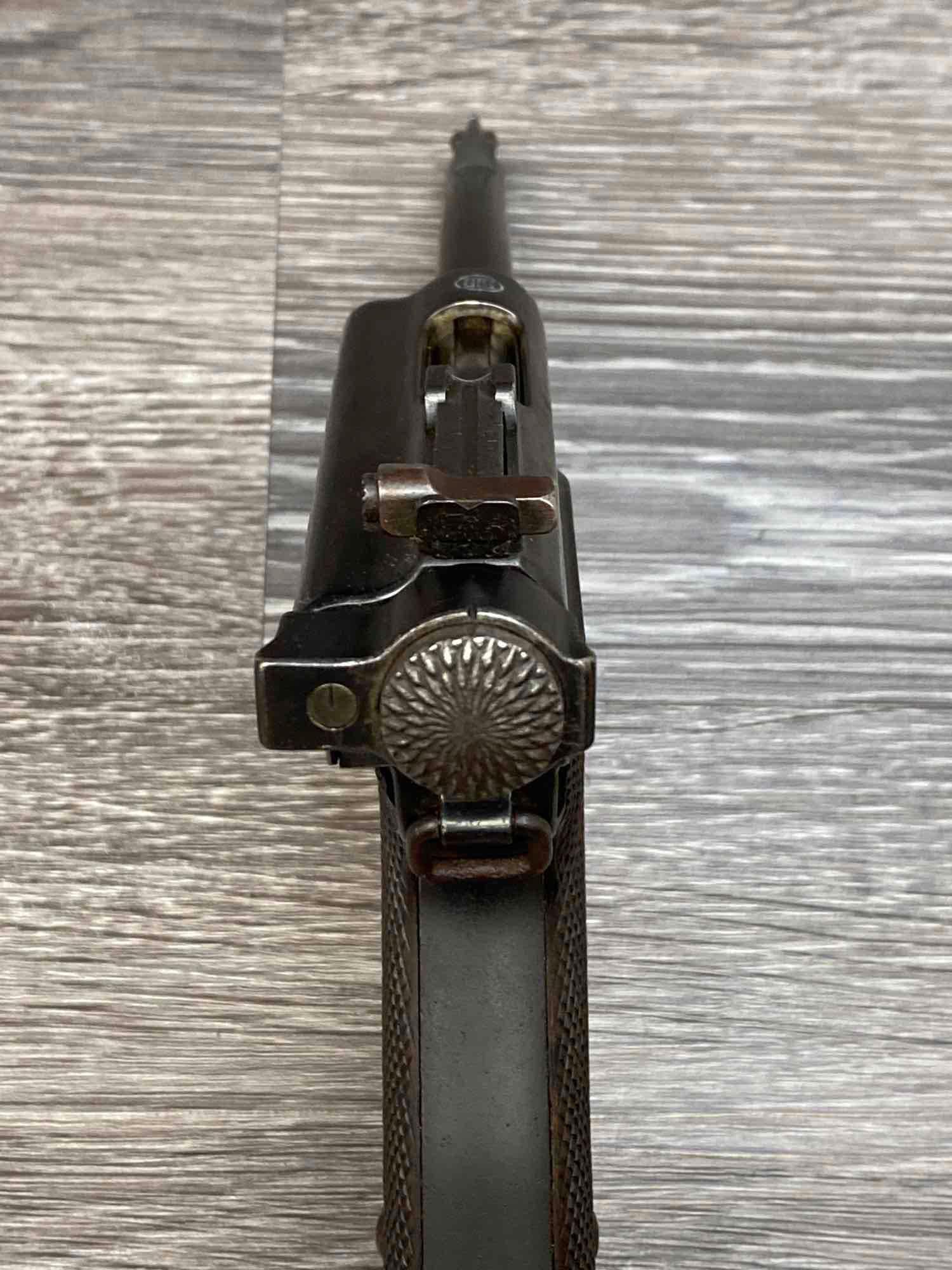 RARE NAVAL MARKED TOKYO GAS & ELECTRIC PAPA NAMBU 8MM SEMI-AUTO PISTOL