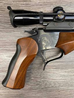 THOMPSON CENTER CONTENDER .223 REM. SINGLE SHOT PISTOL W/ SCOPE