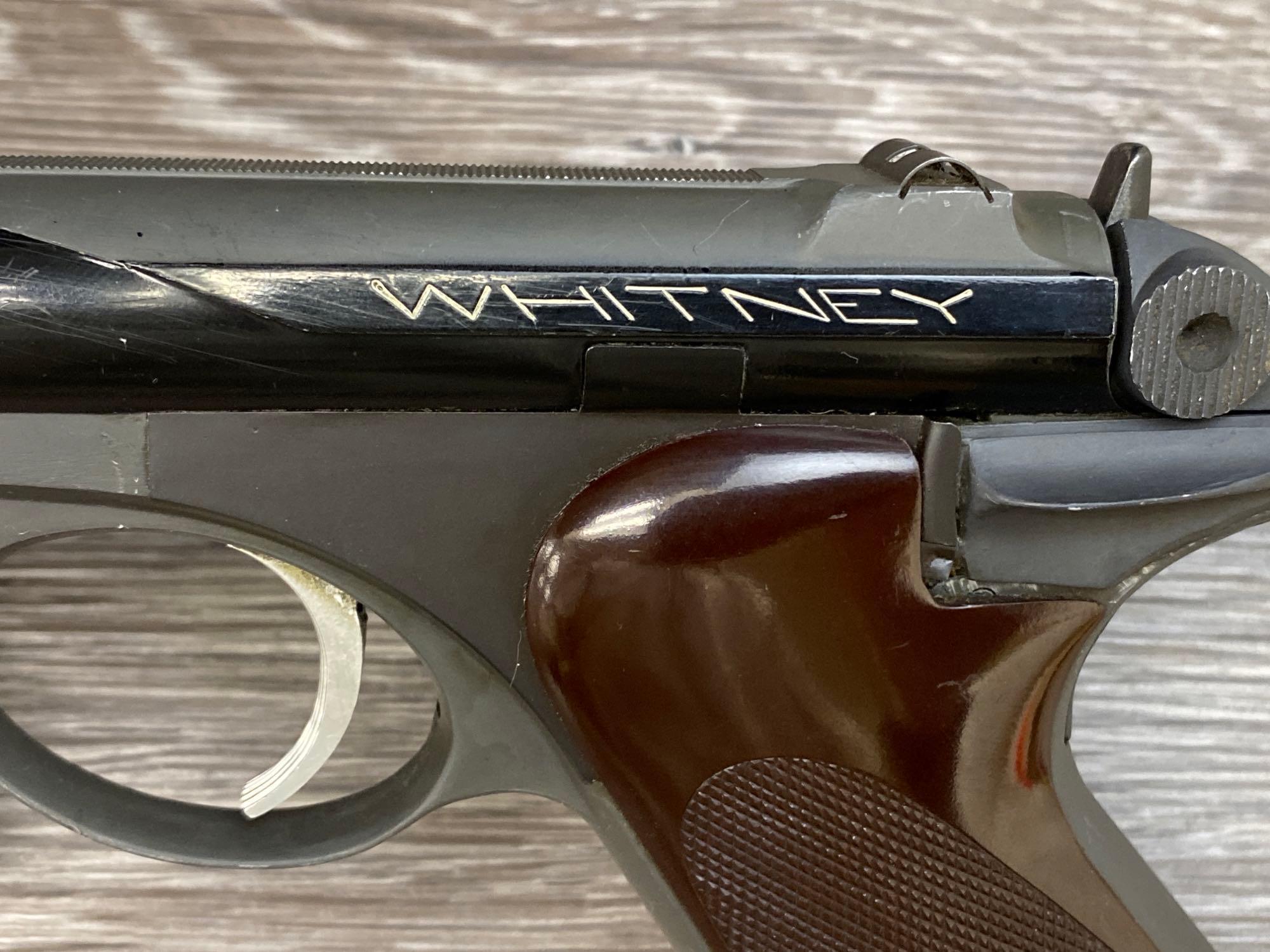 RARE FUTURISTIC WHITNEY WOLVERINE SEMI-AUTOMATIC PISTOL .22 LR CALIBER (CIRCA 1956-1958).