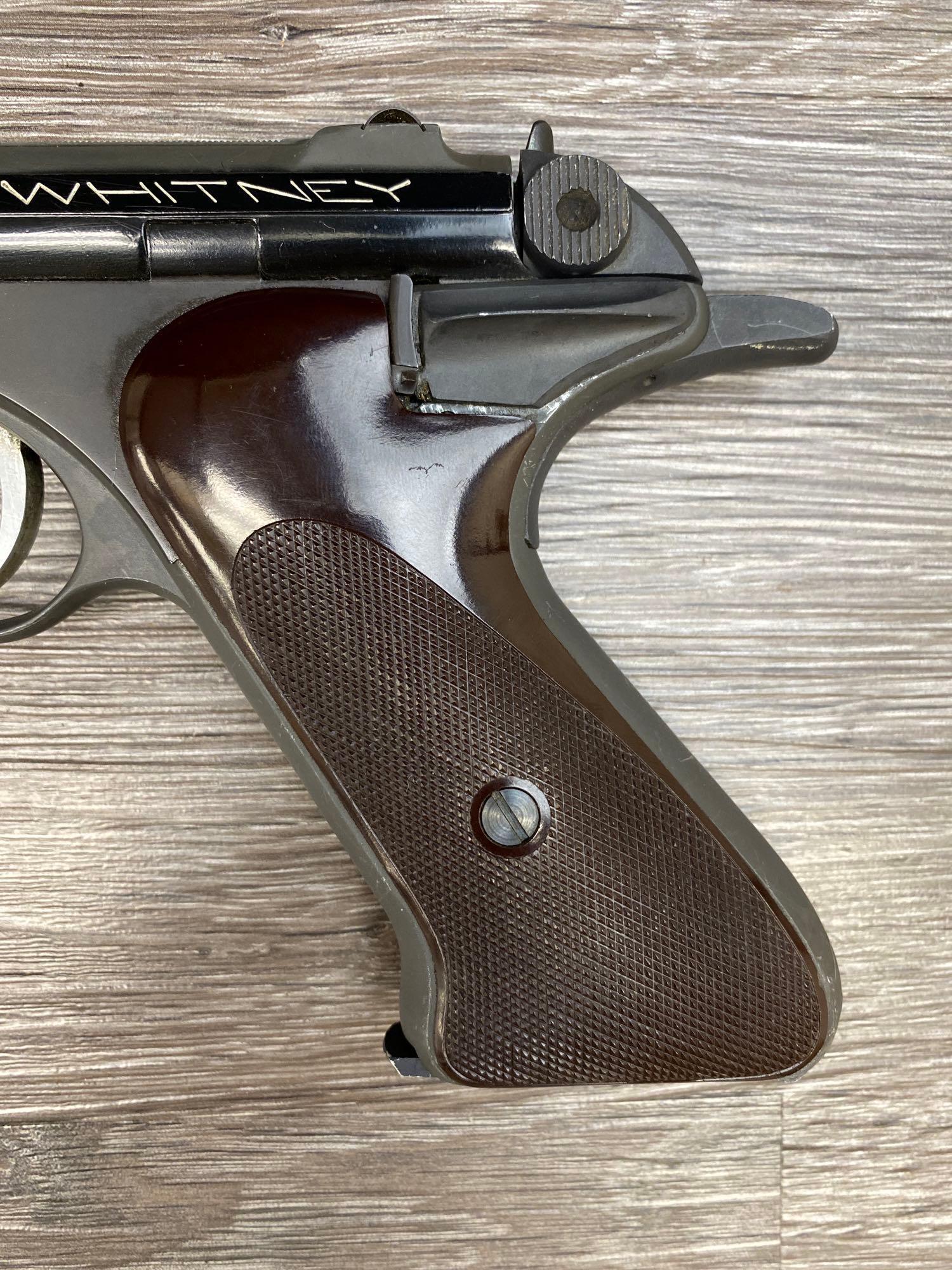 RARE FUTURISTIC WHITNEY WOLVERINE SEMI-AUTOMATIC PISTOL .22 LR CALIBER (CIRCA 1956-1958).