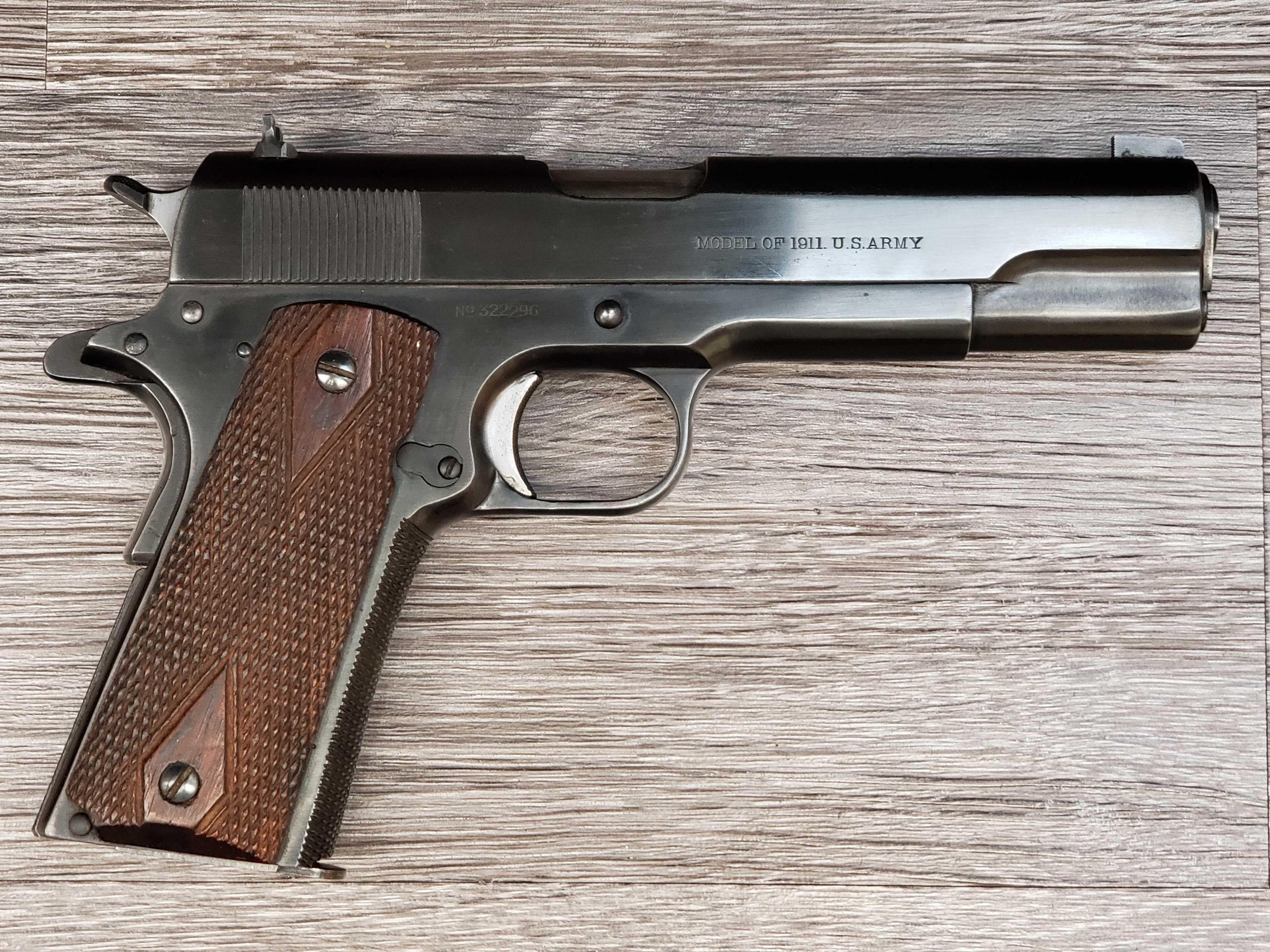 U.S. PROPERTY MARKED COLT MODEL 1911 .45 ACP SEMI AUTO PISTOL