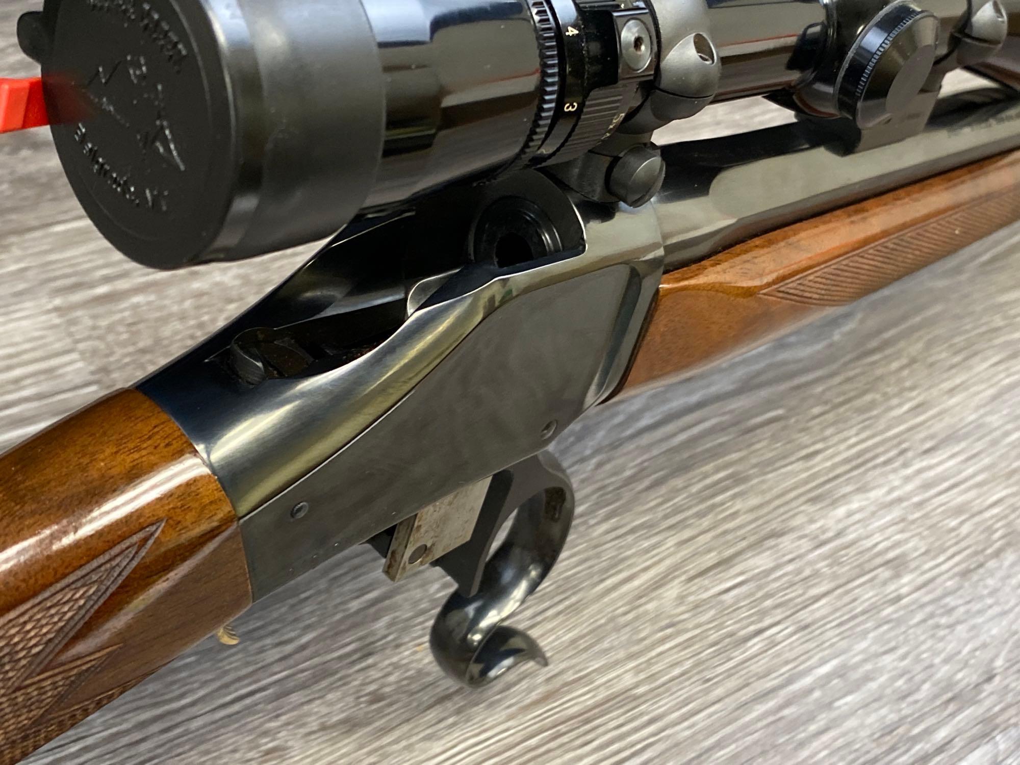 BROWNING 1885 HI-WALL .223 REM. SINGLE-SHOT RIFLE W/LEUPOLD SCOPE