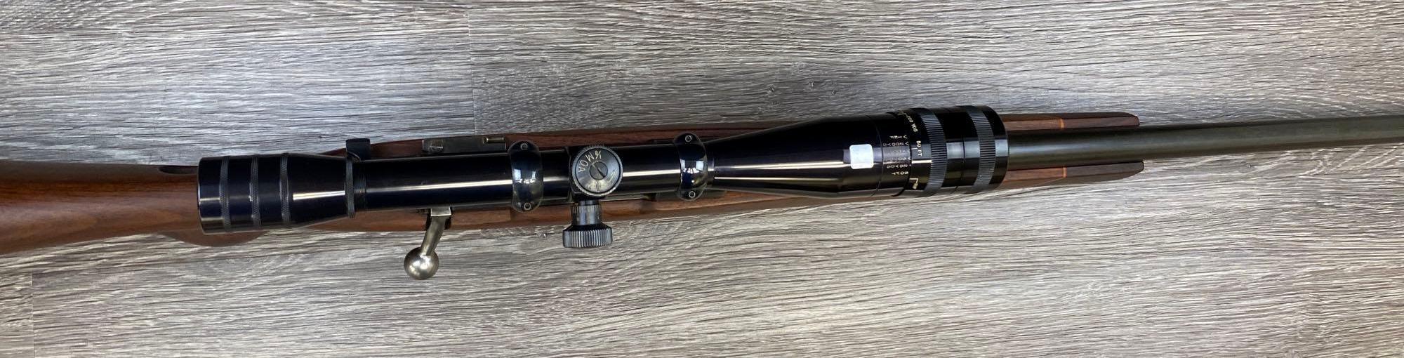 CUSTOM FN COMMERCIAL MAUSER BOLT ACTION 7mm-08 CAL RIFLE W/ SCOPE