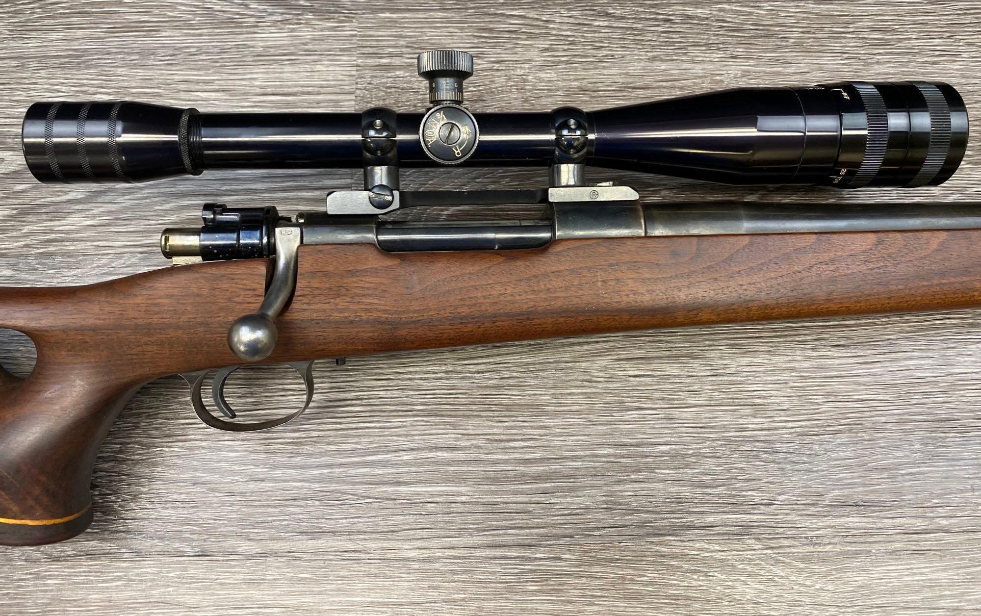 CUSTOM FN COMMERCIAL MAUSER BOLT ACTION 7mm-08 CAL RIFLE W/ SCOPE