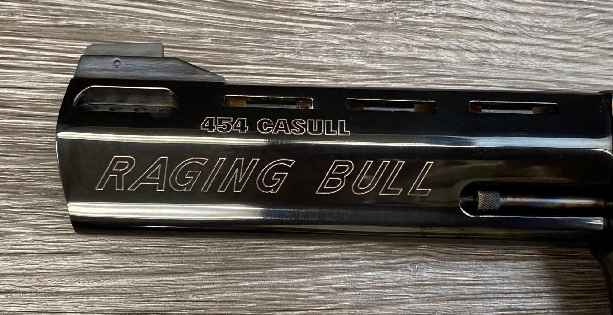 TAURUS MODEL 454 RAGING BULL .454 CASULL DA REVOLVER