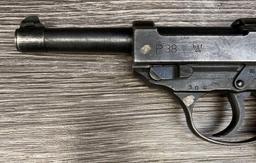 WWII GERMAN WAFFEN PROOFED MAUSER "byf 44" P.38 SEMI-AUTO 9MM PISTOL