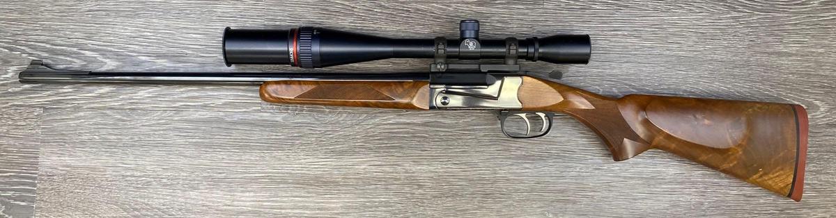 THOMPSON CENTER TCR-87 HUNTER DELUXE .223 REM. TOP-BREAK SINGLE-SHOT RIFLE WITH SCOPE