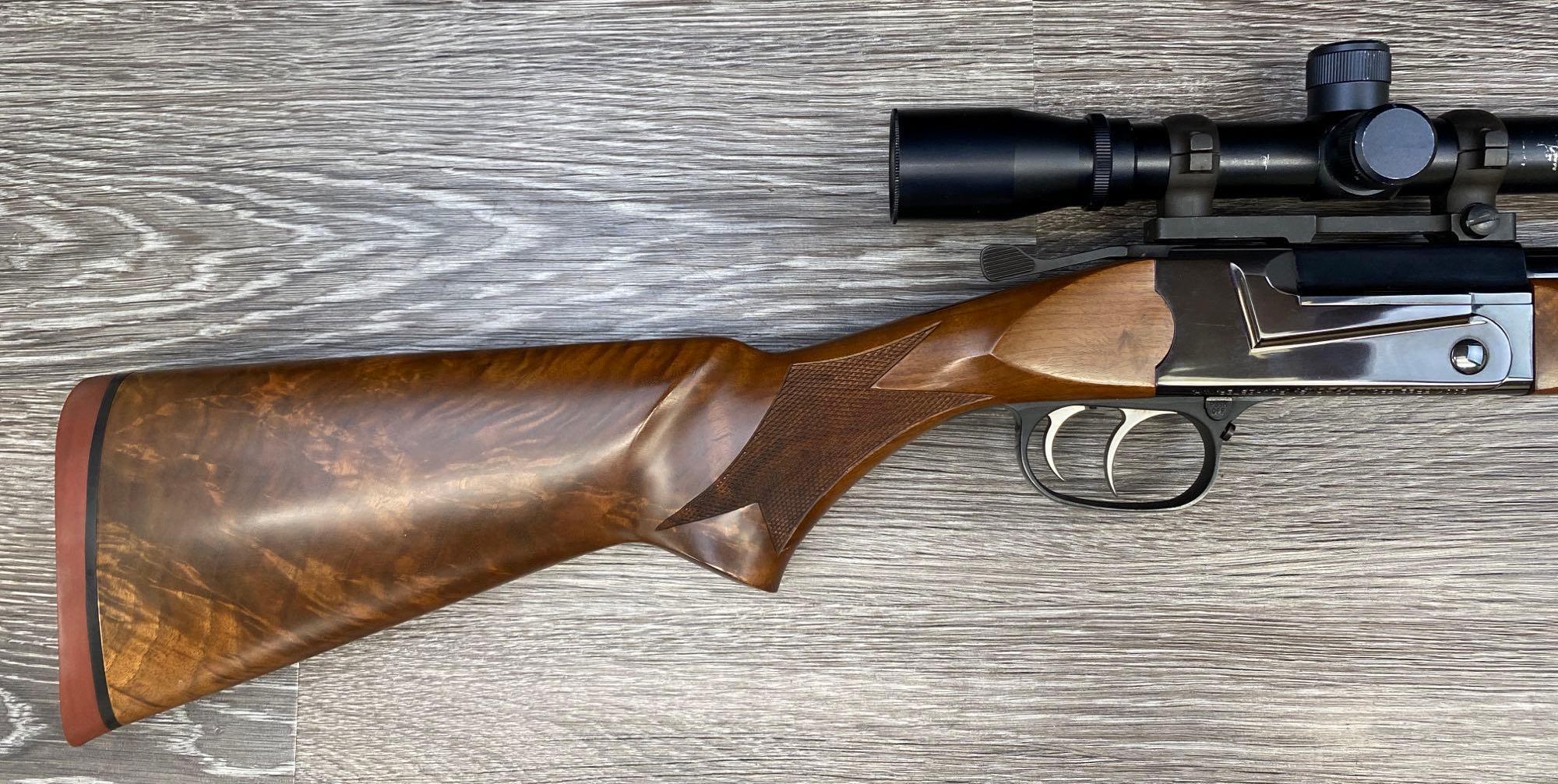 THOMPSON CENTER TCR-87 HUNTER DELUXE .223 REM. TOP-BREAK SINGLE-SHOT RIFLE WITH SCOPE