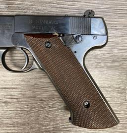 HIGH STANDARD MODEL A SEMI AUTO PISTOL .22 LR