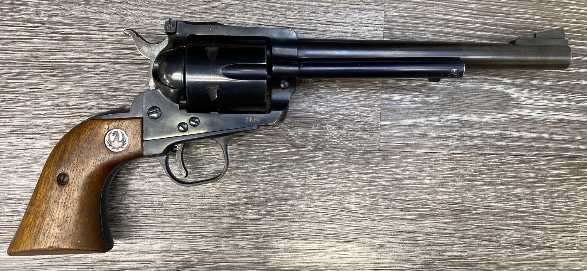 EARLY RUGER BLACKHAWK SA REVOLVER .30 CARBINE CALIBER MANUFACTURED 1957