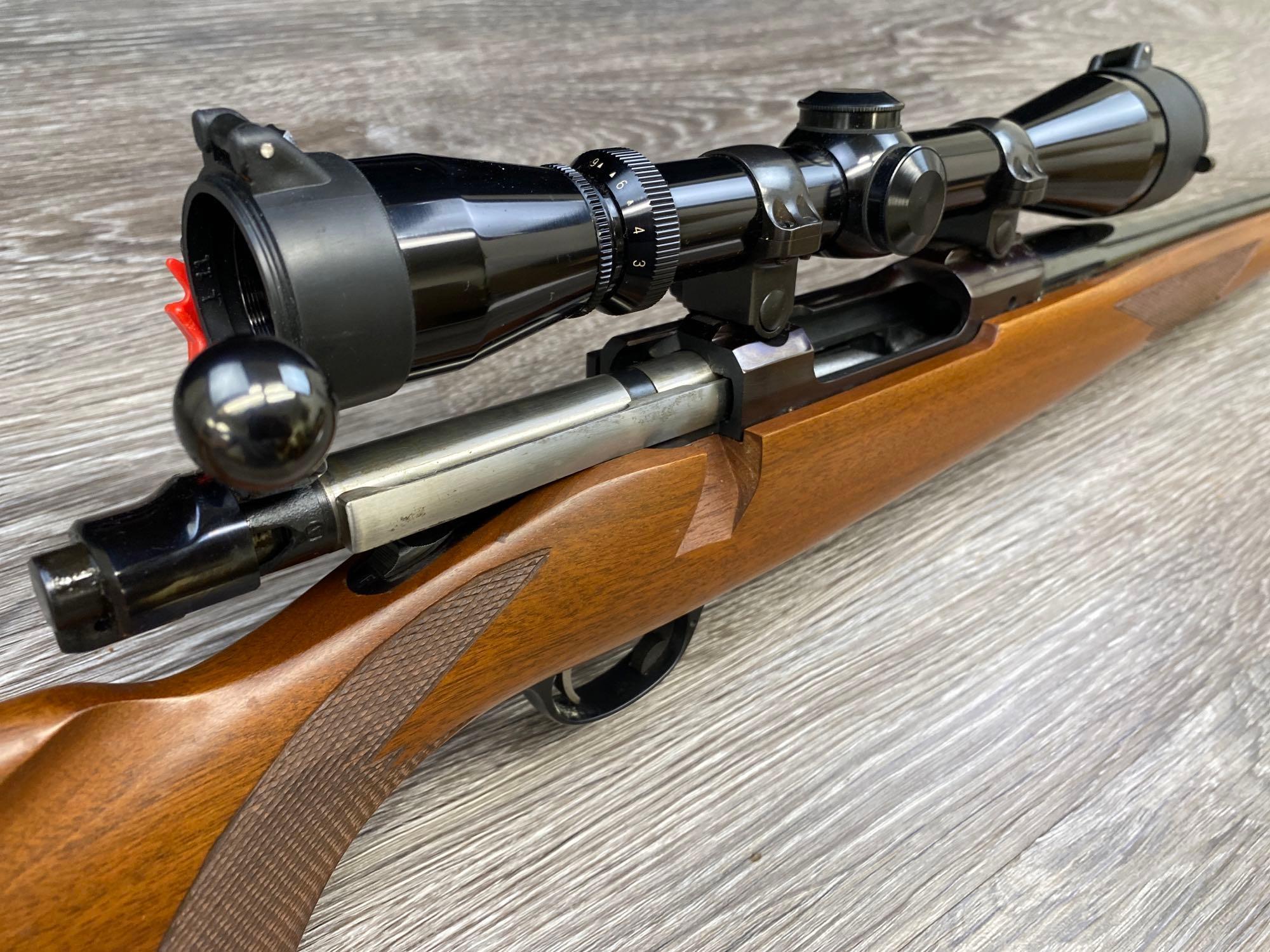 RUGER M77 BOLT-ACTION RIFLE .308 WIN. CAL. w/ LEUPOLD SCOPE