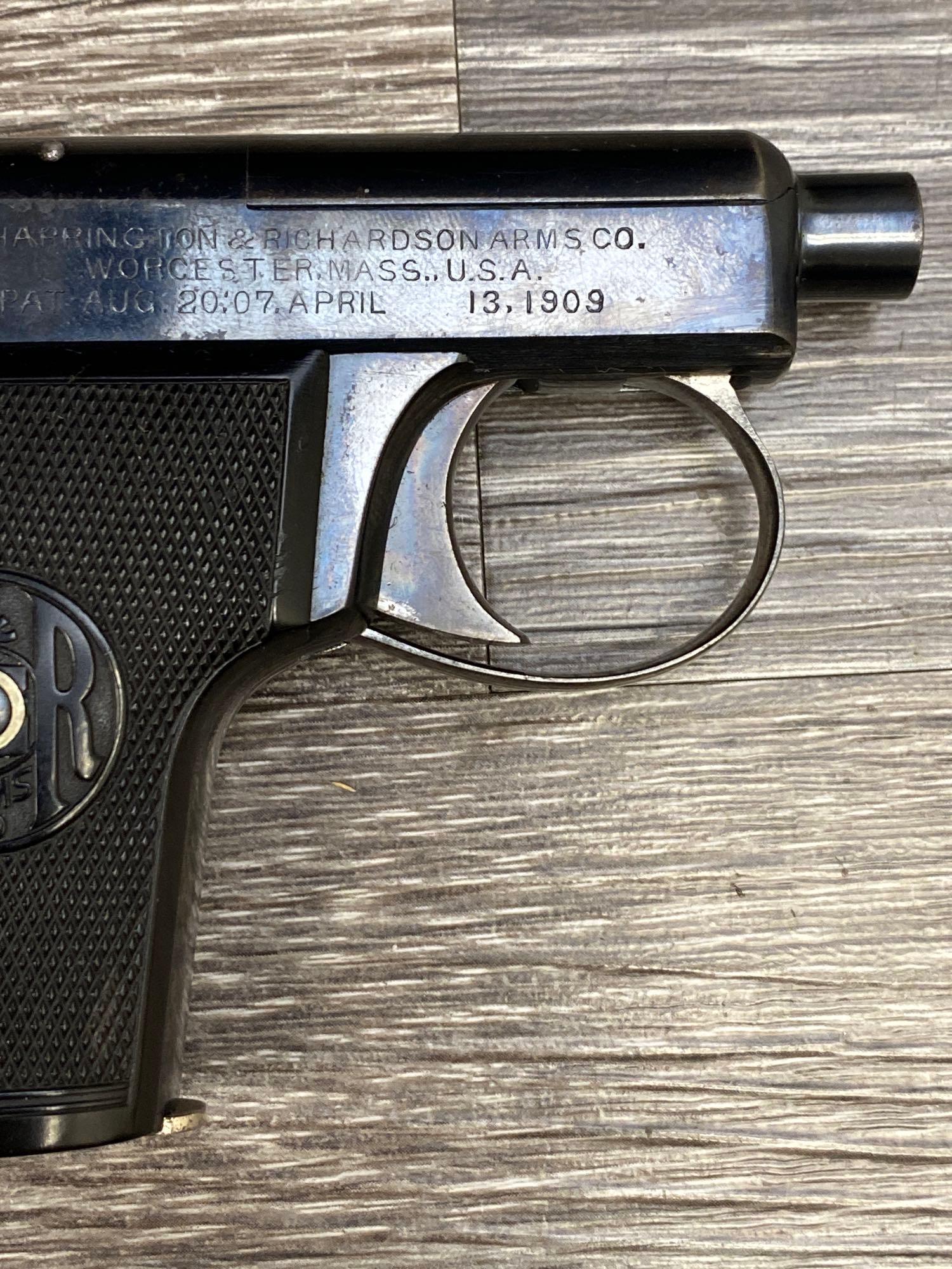 HARRINGTON & RICHARDSON SELF-LOADING .25 ACP SEMI-AUTO PISTOL