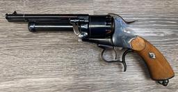 REPRODUCTION LEMAT CIVIL WAR-ERA PERCUSSION SIDEARM BY NAVY ARMS/.44 & 16 GAUGE/IN BOX W/DOCS.