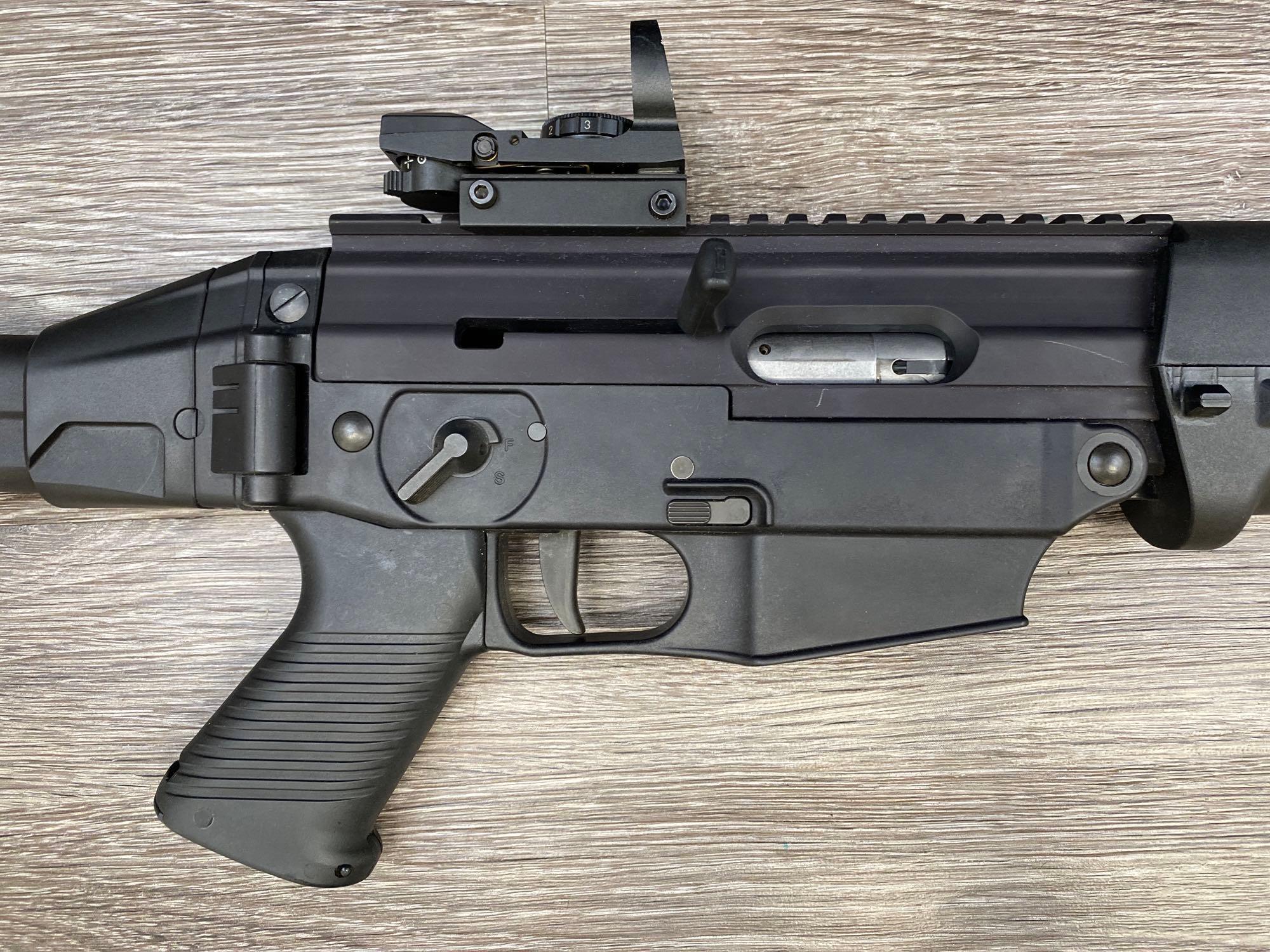 SIG SAUER MODEL 522 SEMI-AUTO RIFLE .22 LR CAL. w/HOLOGRAPHIC SIGHT